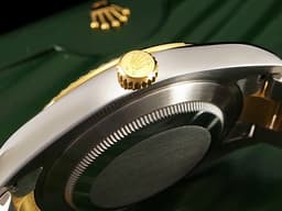 ROLEX 勞力士 Datejust DJ41 116333G 116333 18K黃金搭配不鏽鋼材質 半金款 <font color="#ff00ff">原廠鑽石時標</font> <font color="#FFFF00"> 香檳金色面盤 </font> 自動上鍊 41mm