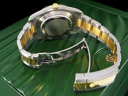 ROLEX 勞力士 Datejust DJ41 116333G 116333 18K黃金搭配不鏽鋼材質 半金款 <font color="#ff00ff">原廠鑽石時標</font> <font color="#FFFF00"> 香檳金色面盤 </font> 自動上鍊 41mm