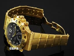 BVLGARI 寶格麗 Diagono Scuba GMT SD 38 G 18K黃金材質 <font color="#05f0f0">第二地24小時時區顯示 指針式日期顯示</font>&nbsp;<font color="#ff0000">整支約5.2兩重 </font>自動上鏈&nbsp;39mm