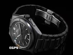 IWC 萬國 Ingenieur 42 工程師系列 IW338903 <font color="#05f0f0">黑色陶瓷材質 專賣店限定款 工程師系列獨特網格風格結構面盤</font>&nbsp;<font color="#ff0000">僅試戴極新品</font>&nbsp;<font color="#ff0000">2025年保卡</font>&nbsp;自動上鍊 42mm