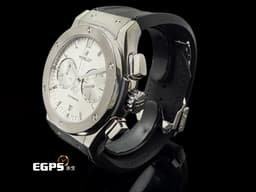 Hublot宇舶 ClassicFusion經典融合系列 521.NX.2611.LR 鈦金屬材質 <font color="#faffb8">特色銀白蛋白石面盤</font><font color="#eff0b2"> </font><font color="#7c90a2">鍍銠銀色指針與條形時標</font>&nbsp;自動上鍊 45mm