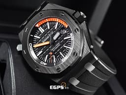 Audemars Piguet 愛彼 AP錶 Royal Oak Offshore Diver 皇家橡樹離岸型 潛水錶 陶瓷材質 15707CE <font color="#ffa947">橘呆 橘色潛水刻度 分針指針</font>&nbsp;<font color="#FF0000">專賣店限定款 數量稀少 </font>自動上鏈<font color="#FF0000">&nbsp;</font>42mm