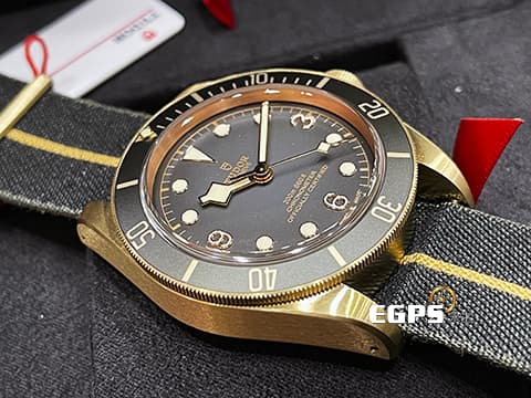 TUDOR 帝舵 Black Bay Bronze 碧灣 79250BA 青銅材質 石板灰色面盤  復古 雪花針 2025年保單 自動上鍊 43mm