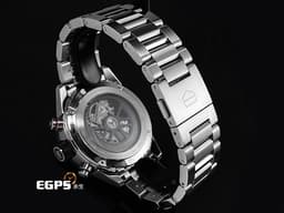 TAG HEUER 豪雅 CARRERA Heuer-01 卡萊拉 CAR201T 不鏽鋼材質 <font color="#05f0f0">藍色陶瓷錶圈&nbsp;鏤空面盤</font>&nbsp;自動上鍊 43mm