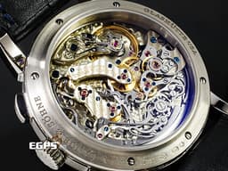 A.LANGE &amp; SOHNE 朗格 1815系列 414.026 18K白金材質 <font color="#05f0f0">計時功能 實心銀打造的銀白色面盤</font>&nbsp;<font color="#FFFF33"><font color="#FF0000">2021年保單 朗格專賣店限定款 新錶訂價：1,927,800元</font></font>&nbsp;手動上鍊 39.5mm