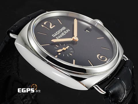 PANERAI 沛納海 Radiomir California PAM1294 PAM01294 不鏽鋼材質&nbsp;經銀灰色太陽紋面盤&nbsp;2024年保卡&nbsp;自動上鍊 40mm