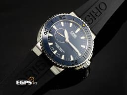 ORIS 豪利時 Aquis Maldives Limited Edition 01 643 7654 7185-Set RS<font color="#84C1FF">&nbsp;</font>鈦合金材質 <font color="#0582f5">藍色陶瓷錶圈</font>&nbsp;<font color="#ff0000">2026年保卡 台灣公司貨 馬爾地夫限量版 限量2000支</font>&nbsp;自動上鍊 43mm