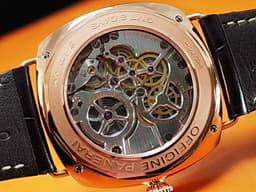 PANERAI 沛納海  Radiomir 8 Days GMT <font color="#FF0000"> 特別版 </font> PAM00395 PAM395 18K玫瑰金材質 八日鍊 <font color="#e2bf97">巧克力色面盤</font> 手動<span style="font-size: 10pt;">上鍊 45mm</span>