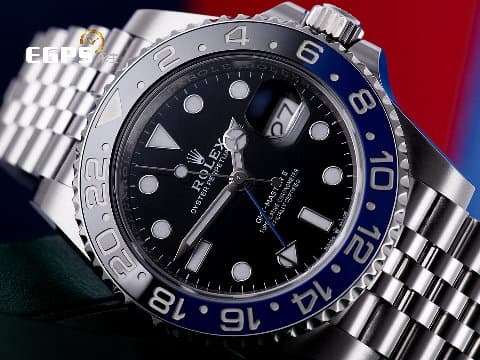 ROLEX 勞力士 GMT-Master II 蠔式 格林威治型 126710BLNR 蝙蝠俠 Batman 藍黑圈&nbsp;126710 BLNR 兩地時間 不鏽鋼&nbsp;2019年台灣公司貨 紀念型（Jubilee）五銖錶帶 自動上鍊 40mm