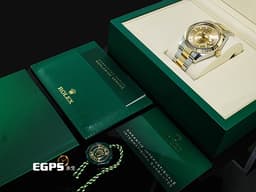 ROLEX 勞力士 Sky-Dweller 336933 蠔式 天行者 <font color="#f5dea8">18K黃金材質 半金款 最新9002機芯 皇帝金色面盤</font>&nbsp;兩地時間 年曆錶 沙羅系統 經典三角坑紋錶圈 <font color="#FF0000">2026年保卡</font>&nbsp;自動上鍊 42mm