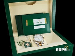 ROLEX 勞力士 DATEJUST II 126333 不鏽鋼&18K黃金材質 半金款 <font color=#ffffff>白色面盤</font> <font color=#FF0000>2017年保卡</font> 自動上鏈 41mm