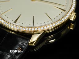 Vacheron Constantin 江詩丹頓 VC錶 Patrimony 40 傳承系列 81180/000R-9159 經典 玫瑰金 <font color="#ff0000">精鑲鑽石外圈</font>&nbsp;<font color="#ff0000">6.79mm 超薄機芯&nbsp;</font>手上鏈 40mm