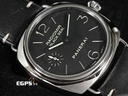PANERAI 沛納海 Radiomir Black Seal PAM00183 黑豹 <font color="#95e684">經典三明治夜光面盤</font> 不鏽鋼 小秒針 復古 洋蔥頭錶冠 PAM183&nbsp;<font color="#FF0000">台灣公司貨</font>&nbsp;手上鍊 45mm