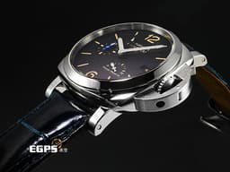 PANERAI 沛納海 Luminor 1950 PAM01537 PAM1537 GMT 三日鍊 <font color="#0582f5">經典巴黎釘紋面盤 動力顯示</font>&nbsp;<font color="#FF0000">2019年保卡 台灣公司貨 </font>自動上鏈 42mm