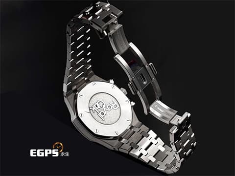 Audemars Piguet 愛彼 AP錶 Royal Oak 皇家橡樹 鍊帶款 白面黑色計時圈 26331ST.OO.1220ST.03 計時碼錶 不鏽鋼鍊帶款  白色熊貓面盤  2020年保卡&nbsp;自動上鏈 41mm