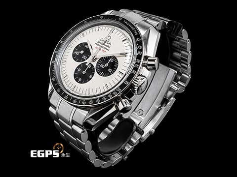 OMEGA 歐米茄 Speedmaster Professional Moonwatch 超霸系列 3569.31.00 登月錶 不鏽鋼材質【Apollo11阿波羅11號登月35週年紀念版】全球限量3500只 彩色阿波羅11號任務徽章紀念藍水晶錶背&nbsp;計時碼表&nbsp;手動上鍊 42mm