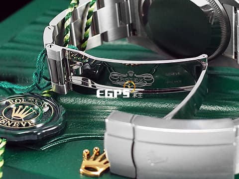 ROLEX 勞力士 Oyster Perpetual 蠔式恆動型 114200 銀色面盤 大三針 OP34 中型&nbsp;經典3 6 9數字時標&nbsp;2018年保卡 自動上鏈 34mm