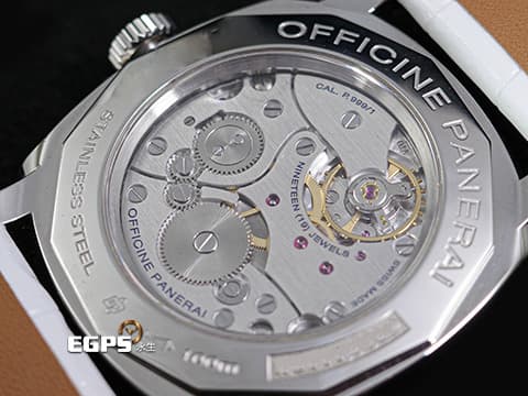 PANERAI 沛納海 Radiomir 1940 PAM512 經典三明治面盤 淡褐色夜光時標 菸草面 PAM00512 小秒針 不鏽鋼材質&nbsp;透明底蓋 台灣公司貨 手上鍊 42mm