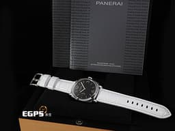 PANERAI 沛納海 Radiomir 1940 PAM512 <font color="#be9672">經典三明治面盤 淡褐色夜光時標 菸草面</font> PAM00512 小秒針 不鏽鋼材質&nbsp;<font color="#FF0000">透明底蓋 台灣公司貨</font> 手上鍊 42mm