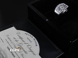 FRANCK MULLER 法蘭穆勒 Vanguard系列 V32 SC AT F0 酒桶型 不鏽鋼材質 <font color="#FFFFFF">白色雕紋面盤</font> <font color="#ff0000">2025年保卡 台灣公司貨 保有部分原廠膠膜</font> 自動上鍊 42x32mm