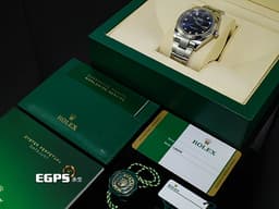 ROLEX 勞力士 DATEJUST II 126334 G 蠔式日誌 126334G 不鏽鋼材質 18K白金三角坑紋錶圈  <font style="" color="#05f0f0">藍色放射紋鑽石時標面盤</font><font color="#0000ff" style="color: rgb(255, 0, 0);"> </font><font color="#ff0000"> 2019年保卡&nbsp;</font>自動腕錶 41mm