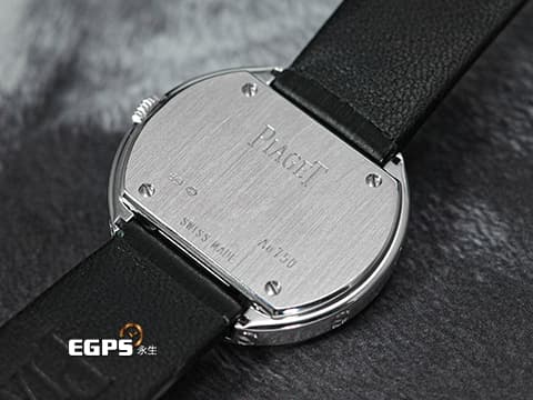 PIAGET 伯爵 Possession系列 P10402&nbsp;精鑲滿天星鑽石面盤、精鑲可旋轉鑲鑽錶圈&nbsp;18K白金錶殼 石英機芯 29mm