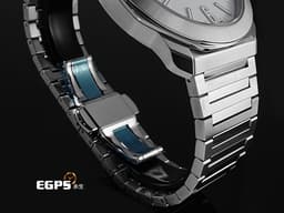 BVLGARI 寶格麗 Octo Roma 103738 不鏽鋼材質 <font color="#e0fdff">巴黎釘紋白色錶盤 快拆功能錶帶 自由切換鏈帶、膠帶風格搭配</font><font color="#FF0000">&nbsp;2025年保卡</font>&nbsp;自動上鍊 41mm
