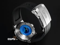 ORIS 豪利時 Aquis Maldives Limited Edition 01 643 7654 7185-Set RS<font color="#84C1FF">&nbsp;</font>鈦合金材質 <font color="#0582f5">藍色陶瓷錶圈</font>&nbsp;<font color="#ff0000">2026年保卡 台灣公司貨 馬爾地夫限量版 限量2000支</font>&nbsp;自動上鍊 43mm