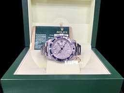 ROLEX 勞力士 GMT-Master II 116710LN 格林威治型 116710 LN 兩地時區 陶瓷框 <font color="#FF0000">這個精鑲藍寶石鑽框和滿天星鑲鑽面盤，讓您花少少的錢，卻有著完全不同的感覺，價值感百萬等級</font>  <font color="#FF0000">，不想到處撞錶跟別人一樣</font> 自動上鍊 40mm