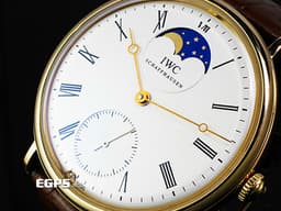 IWC 萬國 復刻版 IW544803 18K玫瑰金材質&nbsp;<font color="#05f0f0">月相顯示</font> 手動上鏈&nbsp;46mm