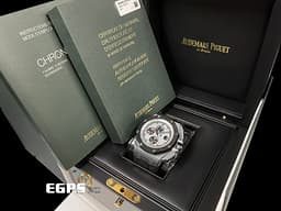 Audemars Piguet 愛彼 AP錶 Royal Oak Offshore 26400SO.OO.A002CA.01 皇家橡樹 離岸型 計時碼表 陶瓷框 大熊貓 <font color="#FF0000">最經典的AP熊貓，黑白配色 台灣公司貨</font> 自動上鏈 44mm