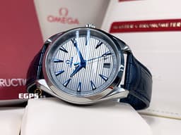 OMEGA 歐米茄 Seamaster 海馬 Aqua Terra 系列 150米 22012412106001 灰色甲板紋面盤 <font color="#FF0000">2019保單</font> 同軸擒縱 自動上鍊 41mm
