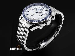 OMEGA 歐米茄 Speedmaster 超霸系列 52230385004001 <font color="#05f0f0">向米蘭科爾蒂納2026年冬奧致敬 淡藍色冰霜質感塗層白色面盤</font>&nbsp;不鏽鋼材質 <font color="#FF0000">2025年保卡&nbsp;</font>同軸擒縱 自動上鏈 38mm