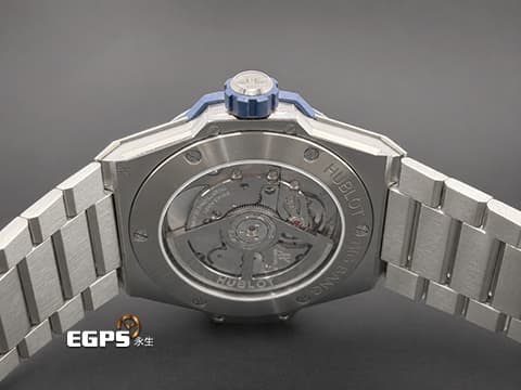 Hublot 宇舶 Big Bang Integrated Time Only 457.NX.7170.NX 一體式鈦金腕錶 大三針 鈦金屬材質&nbsp;鏤空面盤 2026年電子保單 限量100支&nbsp;自動上鍊 38mm