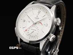 TUDOR帝舵 Heritage Advisor系列 M79620T-0011 鈦金屬&amp;不鏽鋼材質 <font color="#0582f5">ADVISOR歷史傳承 機械鬧鈴 特殊雙錶冠設計 帝舵初代玫瑰標記&nbsp;複雜功能</font>&nbsp;<font color="#ff0000">台灣公司貨</font>&nbsp;自動上鍊 42mm