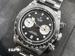 TUDOR 帝舵 Heritage Black Bay Chrono 79360 碧灣 M79360N-0001 計時碼錶 <font color=#FF0000>2024年保單 熱門搶手黑熊貓面盤 MT5813自製機芯</font> 自動上鍊 41mm