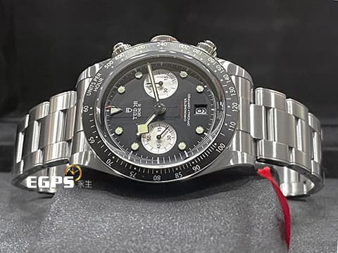 TUDOR 帝舵 Heritage Black Bay Chrono 79360 碧灣 M79360N-0001 計時碼錶 2025年保卡 熱門搶手黑熊貓面盤 MT5813自製機芯 自動上鍊 41mm