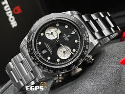 TUDOR 帝舵 Heritage Black Bay Chrono 79360 碧灣 M79360N-0001 計時碼錶 <font color=#FF0000>2024年保單 熱門搶手黑熊貓面盤 MT5813自製機芯</font> 自動上鍊 41mm