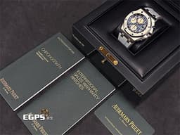Audemars Piguet 愛彼 AP錶 Royal Oak Offshore 皇家橡樹 離岸型 26470ST <font color="#4169e1">Navy 海軍藍</font>&nbsp;計時碼表 不鏽鋼材質&nbsp;<font color="#FF0000">2018年新式保卡&nbsp;</font>自動上鏈 42mm