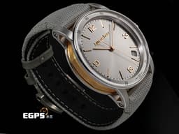 Audemars Piguet 愛彼 AP CODE 11.59系列 15210CR.OO.A008KB.01 <font color="#05f0f0">18K白金與玫瑰金材質 太陽紋灰色亮漆錶面</font> <font color="#FF0000"> 2022年卡&nbsp;</font>自動上鍊 41mm