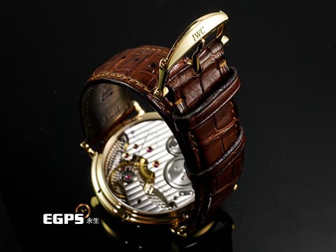 IWC 萬國 復刻版 IW544803 18K玫瑰金材質&nbsp;月相顯示 手動上鏈&nbsp;46mm