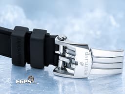 BREITLING 百年靈 CHRONOMAT G10380591C1S1&nbsp;<font color="#05f0f0">Ice Blue冰藍色太陽放射紋面盤 原廠鑲鑽金錶圈 2023年保卡</font><font color="#FF0000">&nbsp;</font>自動上鏈 36mm