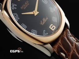 ROLEX 勞力士 Cellini Danaos 6229/9BIC 18K白金&amp;玫瑰金材質&nbsp;<font color="#ff0000">極稀有 2022年新式保卡&nbsp;</font>石英機芯 24mm