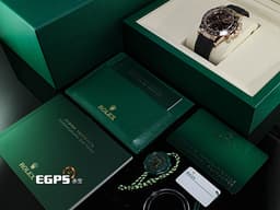 ROLEX 勞力士 Cosmograph Daytona 迪通拿 126515 18K永恆玫瑰金材質<font color="#FF0000">&nbsp;</font><font color="#fba937">2025年最新款&nbsp;巧克力熊貓面盤</font>&nbsp;黑色陶瓷錶圈 <font color="#FF0000">&nbsp;2025年保卡</font>&nbsp;自動上鍊 計時碼錶 40mm