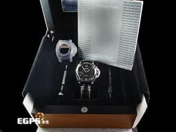 PANERAI 沛納海 Luminor Marina 1950 3 Days PAM392 <font color="#ff0000">經典三明治面盤 黑色面盤&nbsp;夜光指針及時標</font> PAM00392 自動腕錶&nbsp;不鏽鋼材質 42mm