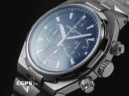 Vacheron Constantin 江詩丹頓 VC Oversea Chronograph 49150/000A-9745 不鏽鋼材質 <font color="#0582f5">縱橫四海 藍色計時面盤</font> <font color="#ff0000">2022年保卡</font> 自動上鏈 42mm