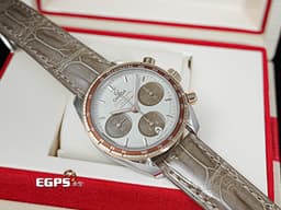 OMEGA 歐米茄 Speedmaster 超霸 速霸 32423385002002 <font color="#ee9e7c">玫瑰金 半金款</font>&nbsp;不鏽鋼 計時碼錶 同軸擒縱 <font color="#ff0000">2022年台灣公司貨</font>&nbsp;自動上鍊 38mm