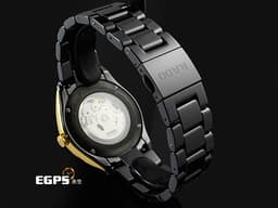 RADO 雷達 Hyperchrome 皓星系列 R32029152 黑色陶瓷材質&nbsp;<font color="#05f0f0">原廠鑲嵌鑽石錶圈 鏤空面盤</font> <font color="#FF0000">2024年保單</font> 自動上鍊 47.8 x 42mm