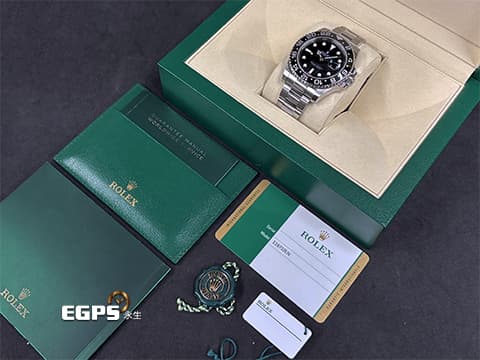 ROLEX 勞力士 GMT-Master II 蠔式 格林威治型 116710LN 不鏽鋼材質&nbsp;經典綠色GMT指針&nbsp;兩地時區 陶瓷圈 2019年保卡 自動上鏈 40mm