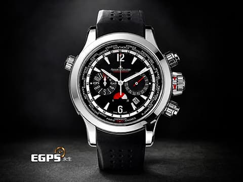 Jaeger-LeCoultre 積家 Master Compressor Extreme World Chronograph 150.8.22 大型運動複雜功能錶 GMT世界時間 24時區顯示 計時碼錶 限量200只 2025年保卡&nbsp;自動上鏈 46mm